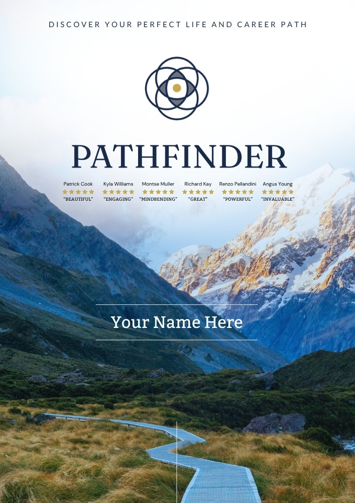 Pathfinder report cover shown on screen