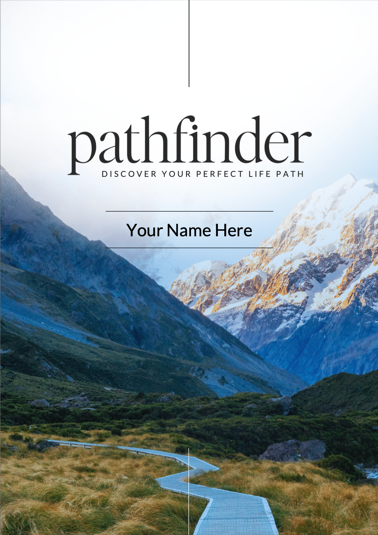 Pathfinder sample report cover